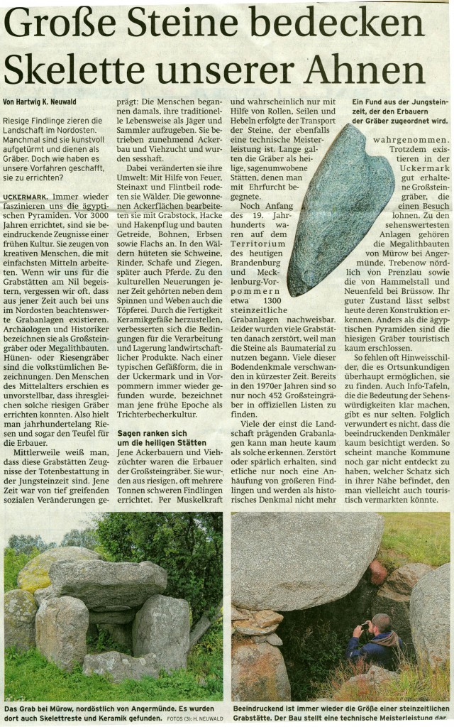 Prenzlauer Zeitung 31.03.2014