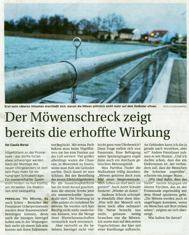 Prenzlauer Zeitung 29.12.2014