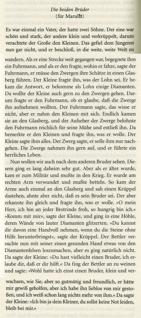 102-Hermann Hesse-Kindergeschichte- Die beiden Brüder