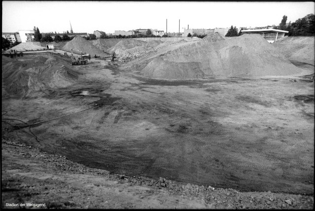 Foto: Jabs, Stadion der Weltjugend Rückbau