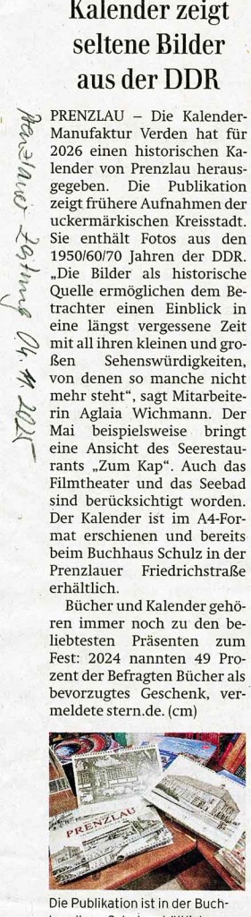 102-Kalender Prenzlau